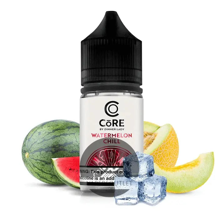 Watermelon Chill - Core Salt by Dinner Lady | 30ML Vape Juice | 20MG,30MG,50MG VO