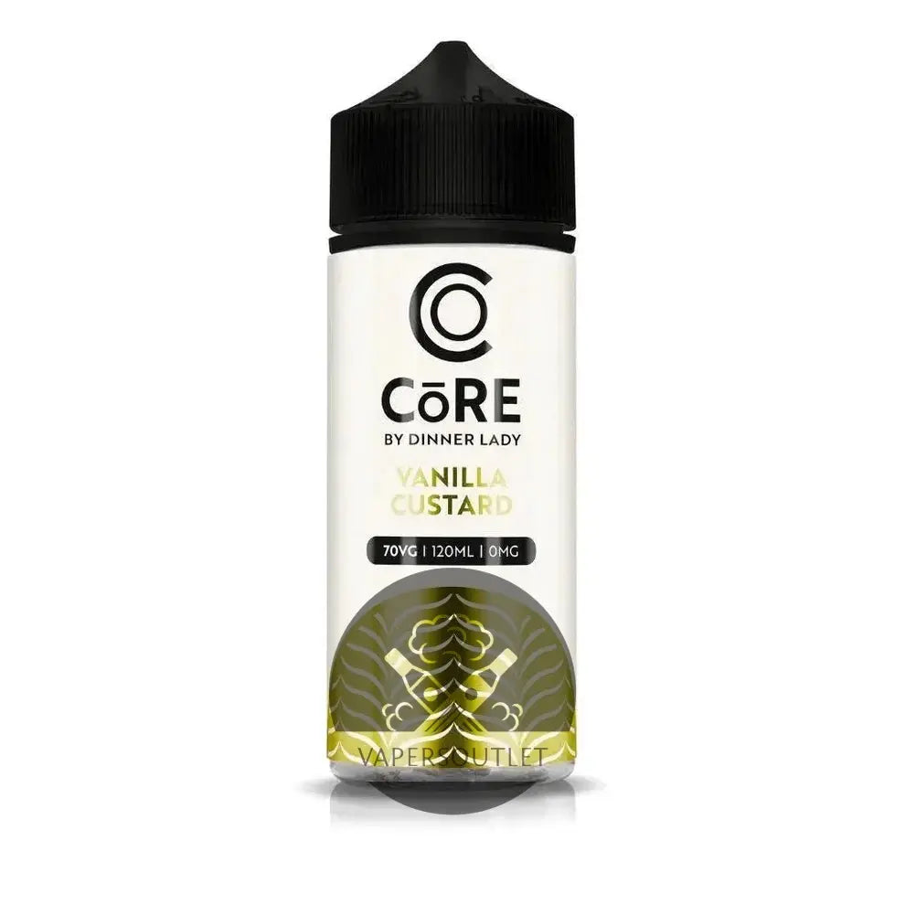 Vanilla Custard - Core by Dinner Lady | 120Ml Vape Juice | 3MG,6MG VO