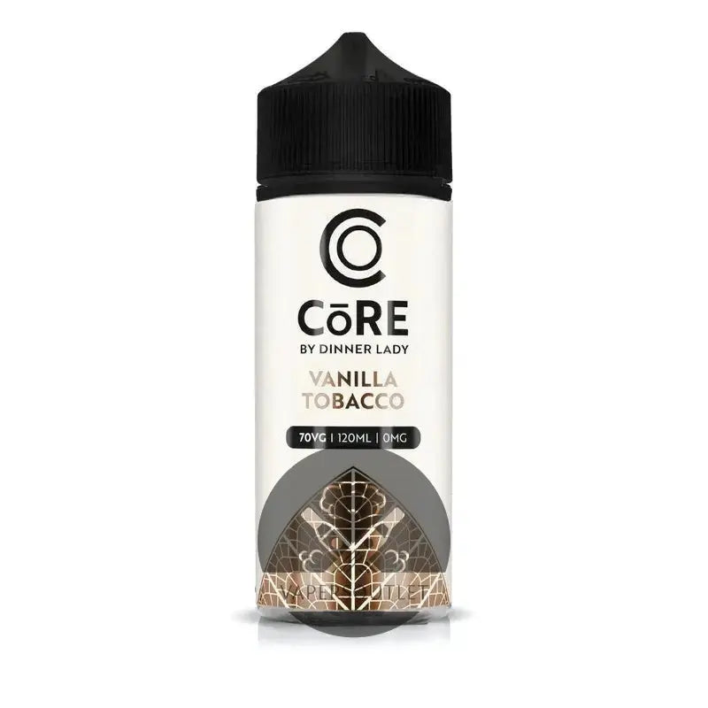 Vanilla Tobacco - Core by Dinner Lady | 120Ml Vape Juice | 3MG,6MG VO
